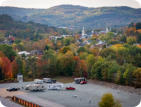 Aerial view of Little Town Campground